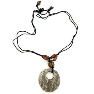 lightweight stone necklace